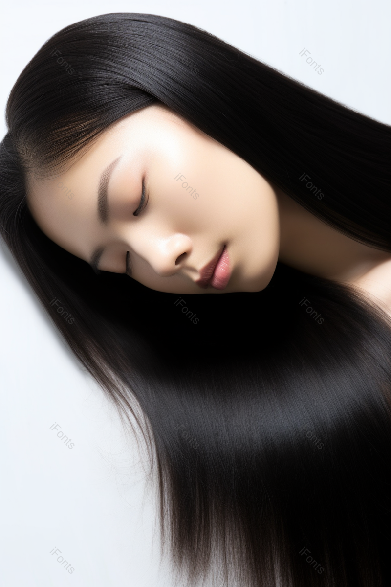 长发柔顺美女浓密秀发摄影实拍,高清,摄影图,摄影图片,图片大全,摄影图免费下载